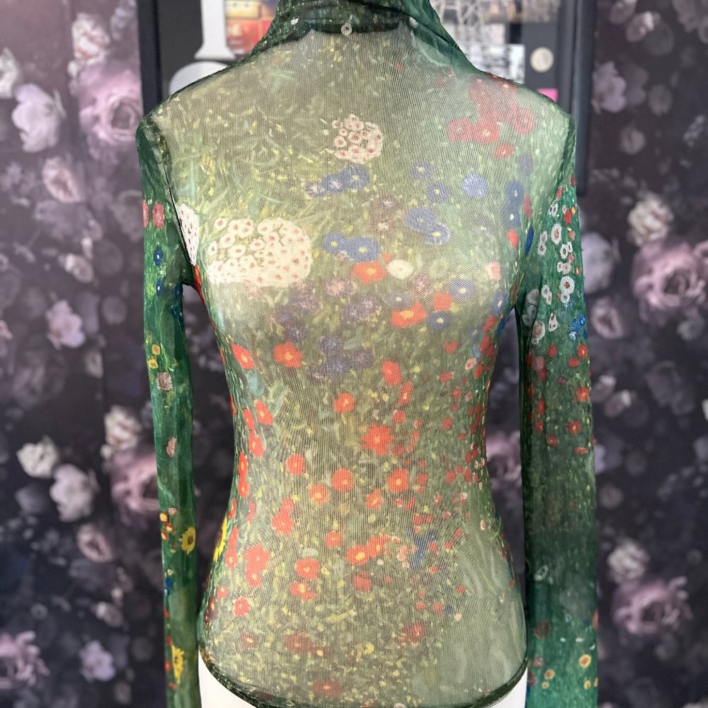 Limited Edition Zara Gustav Klimt Bodysuit Gem